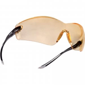 Bolle Cobra COBPSJ Anti Scratch and Anti Fog Yellow Safety Glasses