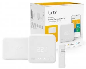 Tado Smart Thermostat Starter Kit V3+ with Hot Water Control