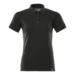 CROSSOVER SUSTAINABLE WOmens POLO SHIRT BLACK (S)