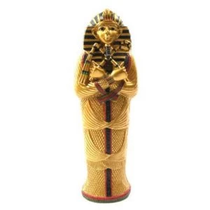 Gold Egyptian Tutankhamen Sarcophagus Trinket Box