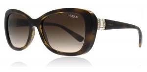 Vogue VO2943SB Sunglasses Dark Havana W65613 55mm