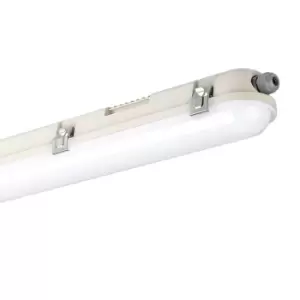 V-Tac 36W Cool White LED Weatherproof Batten - 4ft Single