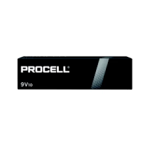 Duracell Procell 9V Batteries Pack of 10 5007608
