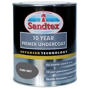 Sandtex Dark grey Metal & wood Undercoat 0.75L