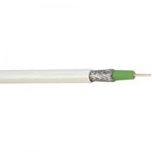 Coax Outside diameter 6.90 mm 75 100 dB White Green Hama 86684 Sold by the metre