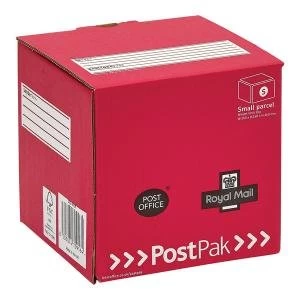 Postpak Red Cube Mailbox Pack of 20 P20