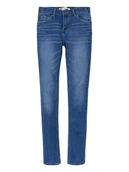Levis Boys Skinny Taper Jean - Mid Wash, Size Age: 5 Years