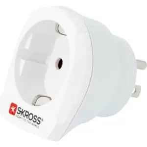Skross 1.500203-E Travel adapter CA EU to USA
