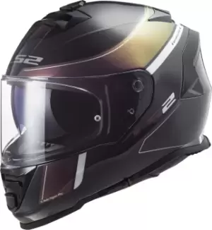 LS2 FF800 Storm Velvet Helmet, black-purple, Size 3XL, black-purple, Size 3XL