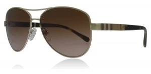 Burberry 3080 Sunglasses Gold / Tortoise 114513 59