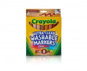 Crayola Multicultural Markers Pack of 8