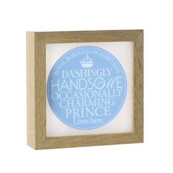 Light Up Frame Charming Prince By Heaven Sends