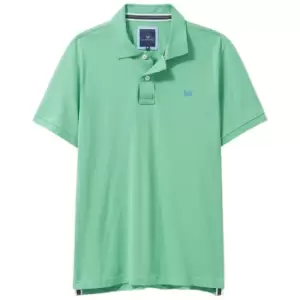 Crew Clothing Mens Classic Pique Polo Shirt Green Space XXL