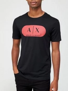 Armani Exchange Pill T-Shirt Black Size L Men
