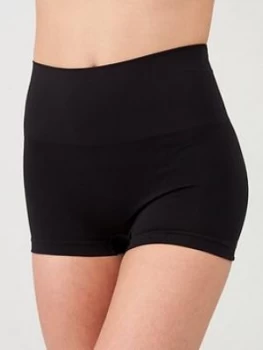 Spanx Boy Shorts - Black, Size S, Women