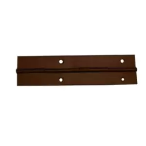 Airtic Metal Piano Hinge Gold Colour 30 x 120mm - Brown, Pack of 1