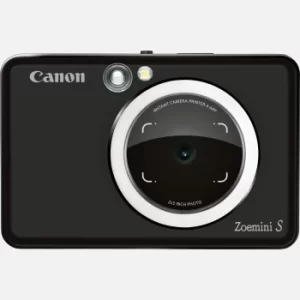 Canon Zoemini S Instant Camera Colour Photo Printer, Matt Black