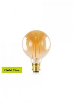 Integral Sunset Vintage Globe 95mm 5W 40W 1800K 380lm B22 Dimmable Lamp
