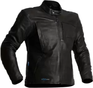 Halvarssons Racken Waterproof Motorcycle Leather Jacket, black, Size 54, black, Size 54