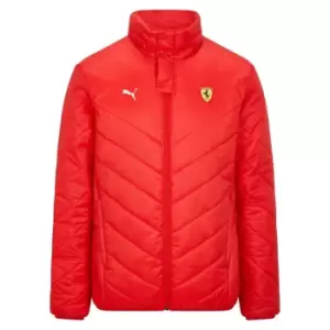 2021 Ferrari Mens Padded Jacket (Red)