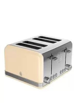 Swan ST19020CN 4 Slice Retro Toaster
