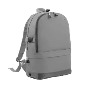 BagBase Backpack / Rucksack Bag (18 Litres Laptop Up To 15.6 Inch) (One Size) (Grey Marl)