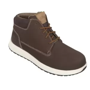Brown Nubuck Composite Boot Size 3/36