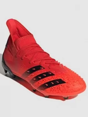 Adidas Mens Predator 20.2 Firm Ground Football Boot, Red, Size 6, Men