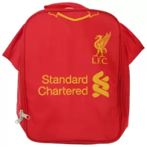 Liverpool FC Childrens Boys Official Insulated Football Shirt Lunch Bag/Cooler (One Size) (Red)