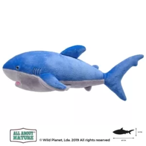 Blue Shark (All About Nature) 38cm Plush