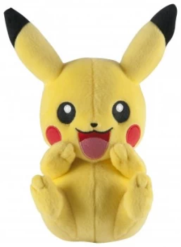 Pokemon Cuddle Pose Pikachu 8" Plush.