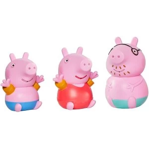 Daddy Pig & Peppa & George (Peppa Pig) Bath Squirters
