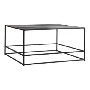 Gallery Direct Hadston Coffee Table Antique Silver