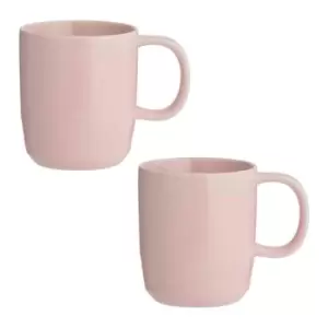 Typhoon Cafe Concept Set Of 2 Mugs 350Ml - Pink