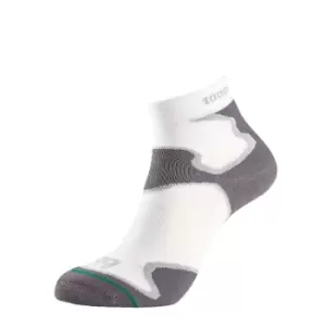 1000 Mile Womens/Ladies Fusion Socks (M) (White/Grey)
