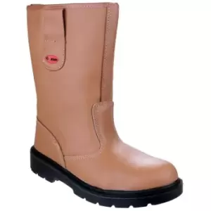 Mens FS334 Steel Toe Cap Safety Boots (13 uk) (Tan) - Tan - Centek