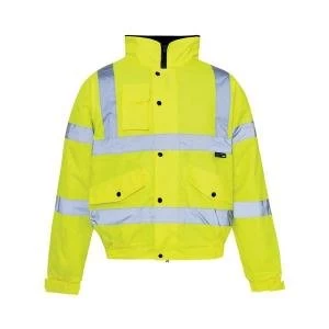 SuperTouch Medium High Visibility Standard Jacket Storm Bomber with