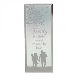 Reflections Of The Heart Family Standing Plaque