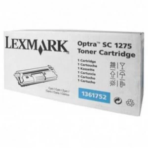 Lexmark 1361752 Cyan Laser Toner Ink Cartridge
