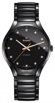 RADO True Automatic Diamonds Plasma High-tech Ceramic Watch