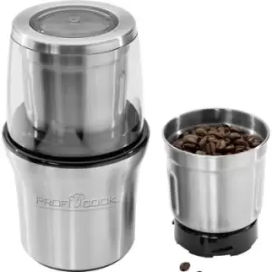 Profi Cook KSW 1021 501021 Bean grinder Stainless steel Stainless steel cleaver