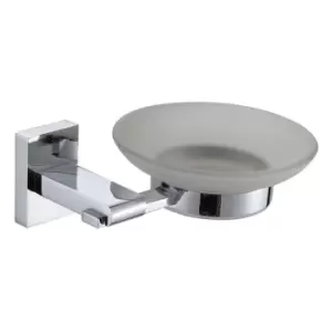 Showerdrape Unity Chrome Soap Dish, Stainless Steel