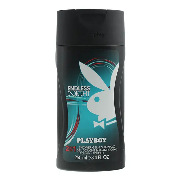 Playboy Endless Night Shower Gel Shampoo 250ml