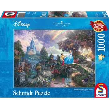 Thomas Kinkade Disney Cinderella 1000 Piece Jigsaw Puzzle