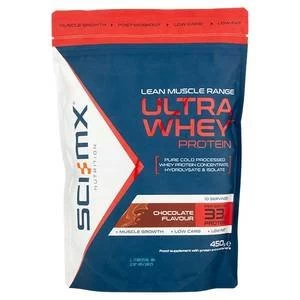 Sci-Mx Ultra Whey Chocolate Protein Powder 450g
