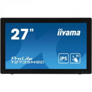 iiyama ProLite 27" T2735MSC Full HD IPS Touch Screen LED Monitor
