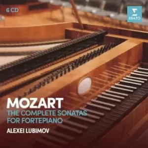 Mozart The Complete Sonatas for Fortepiano by Wolfgang Amadeus Mozart CD Album