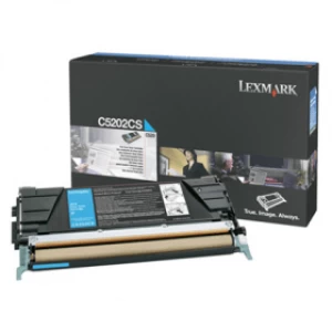 Lexmark C5202CS Cyan Laser Toner Ink Cartridge
