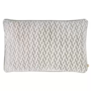 Dione Geometric Rectangular Cushion Opal, Opal / 40 x 60cm / Polyester Filled