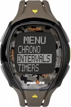 Mens Timex Indiglo Ironman Alarm Chronograph Watch TW5M01100